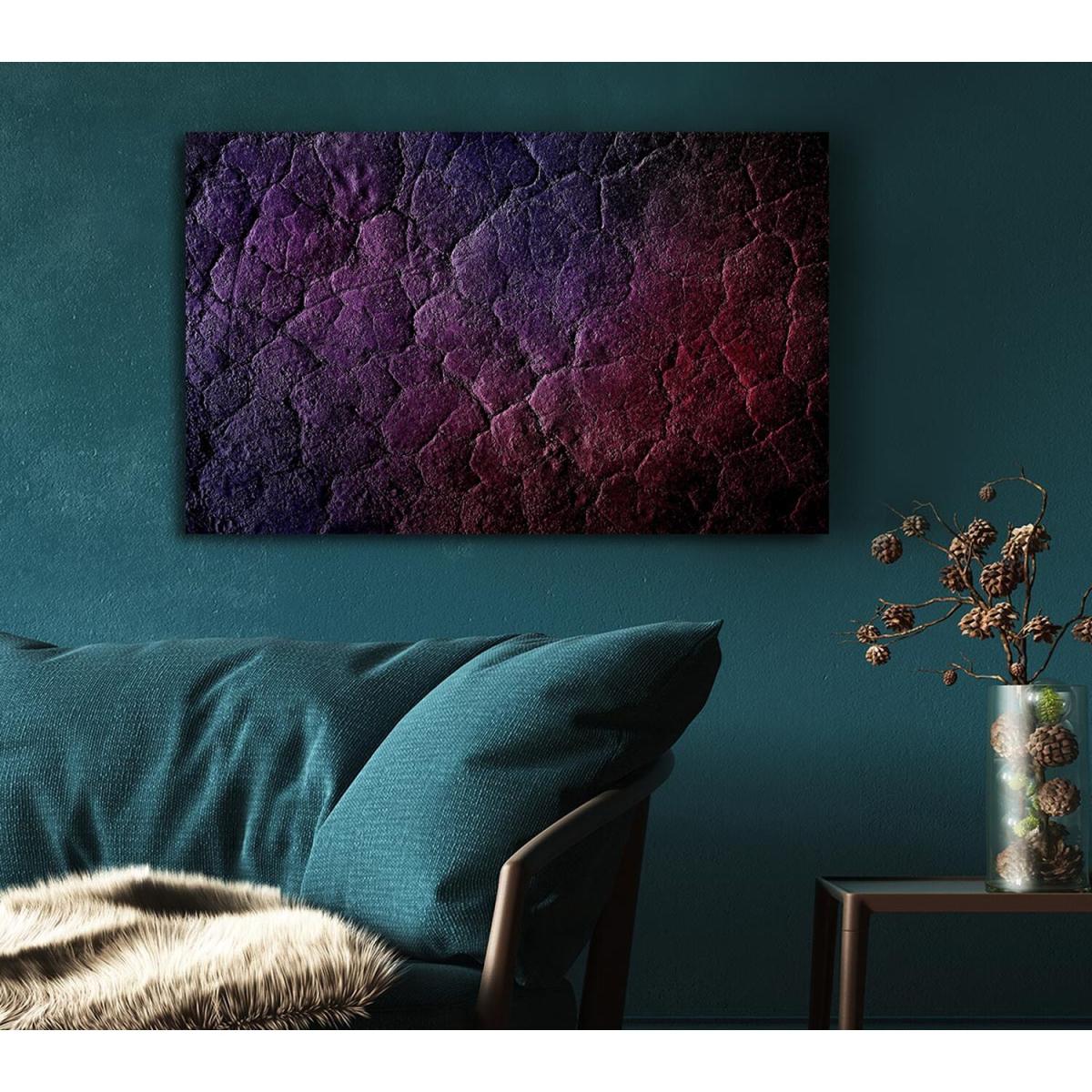 Dried Clay Canvas Print Wall Art - Yellow / 35.56cm – image 5