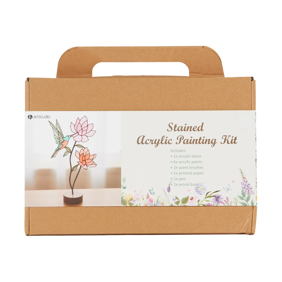 Stained Glass Acrylic Painting Kit - Multicolour – image 1