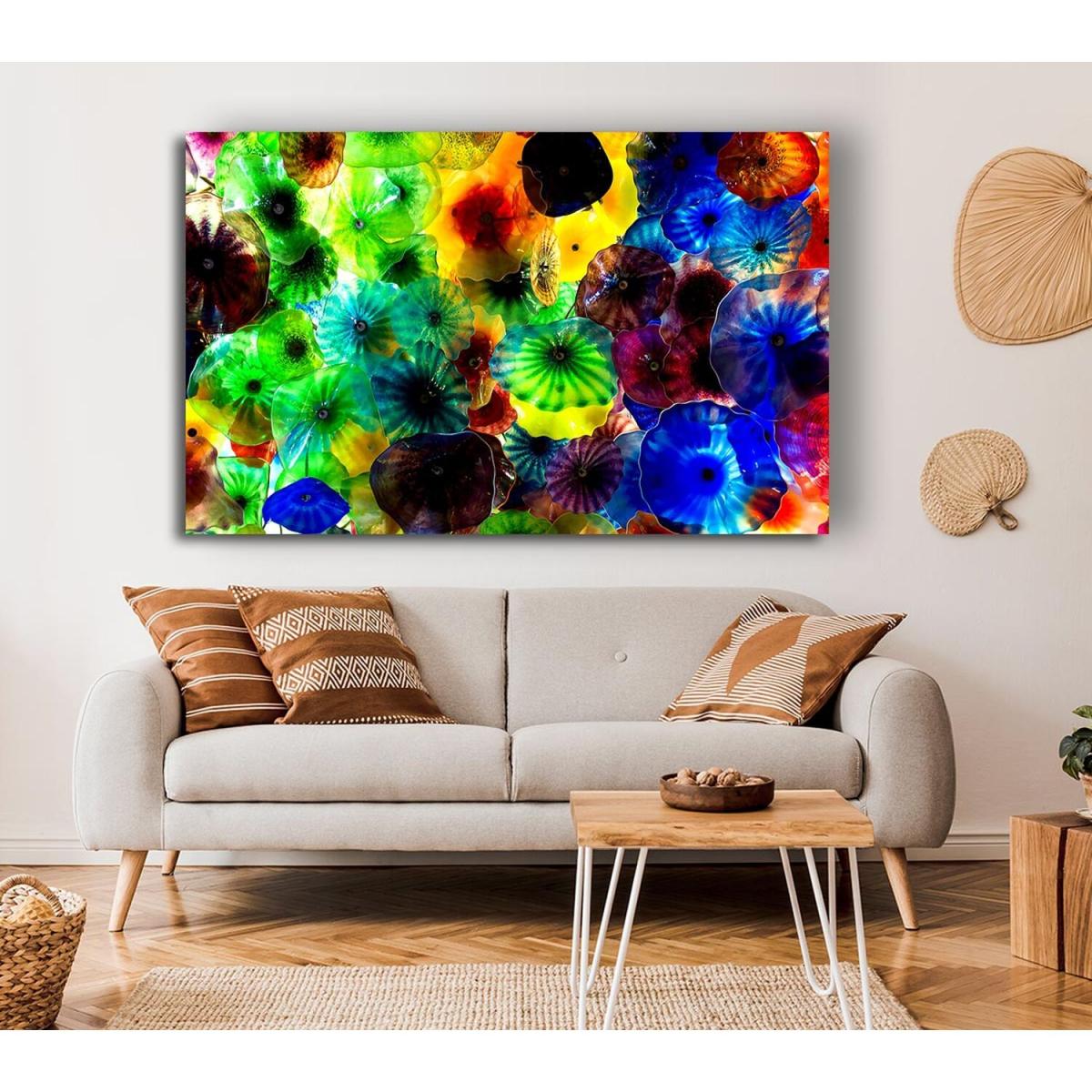 Rainbow Glass Canvas Print Wall Art - Yellow / 101.6cm – image 3