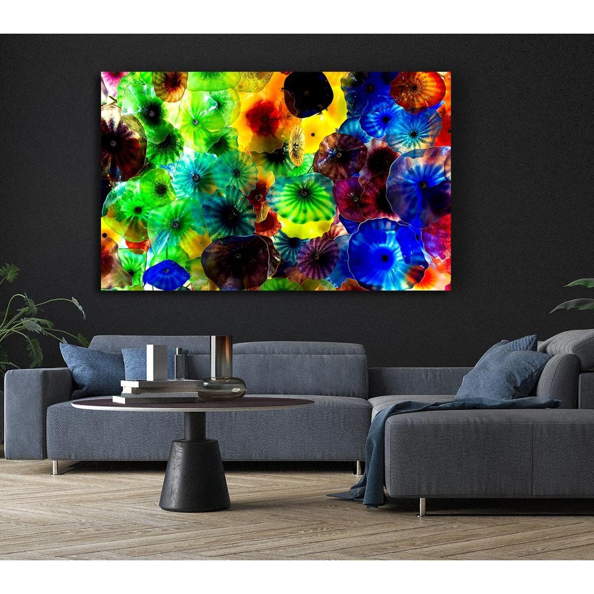 Rainbow Glass Canvas Print Wall Art - Yellow / 101.6cm – image 5