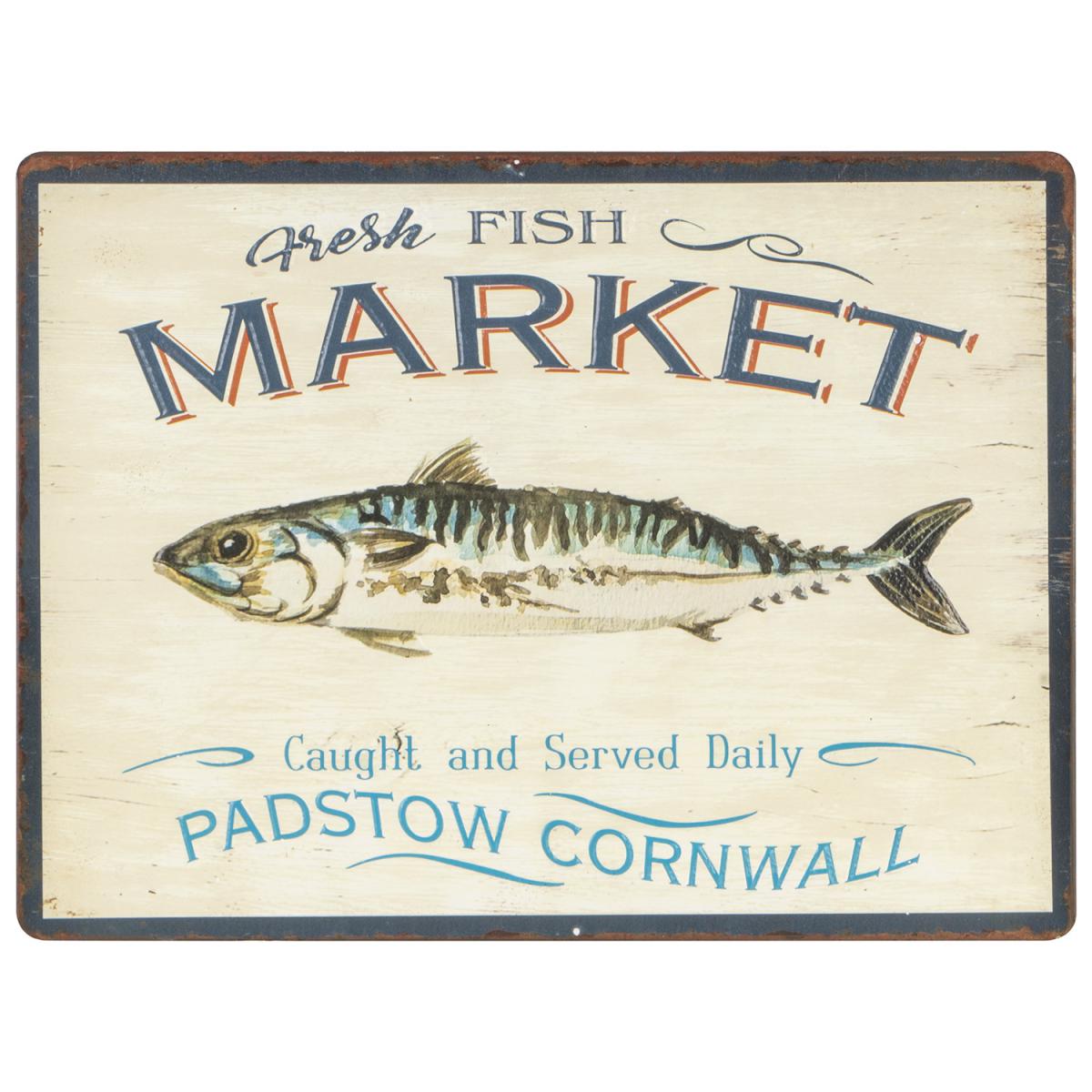 Seafood or Fish Market Metal Wall Art – image 3