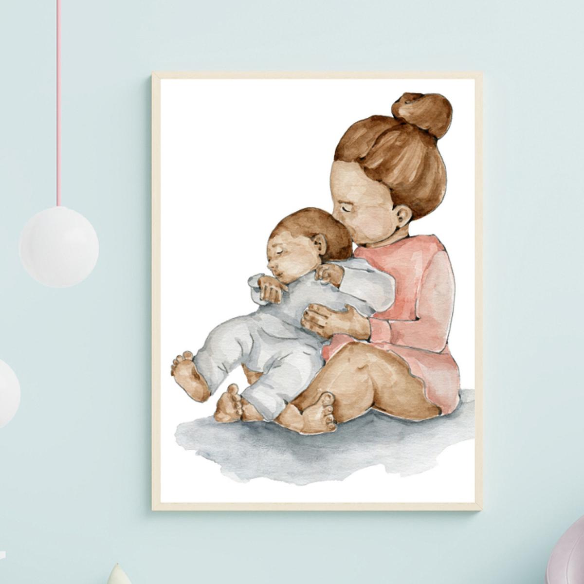 A4 New Baby Print – image 2