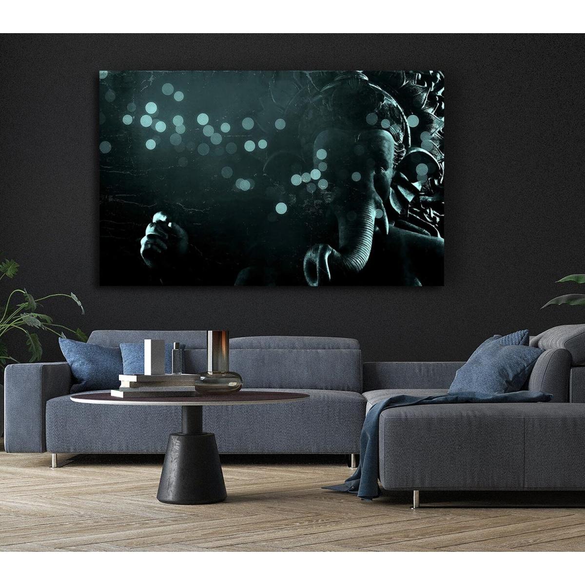 God Canvas Print Wall Art - Yellow / 50.8cm – image 5