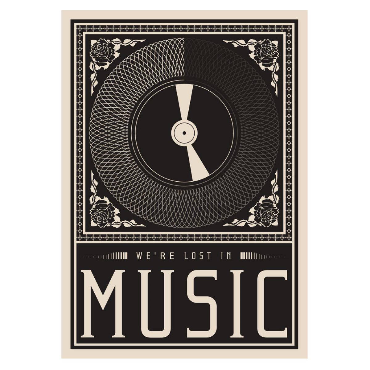 Lost In The Music Art Print - Available Framed Or Unframed – image 2
