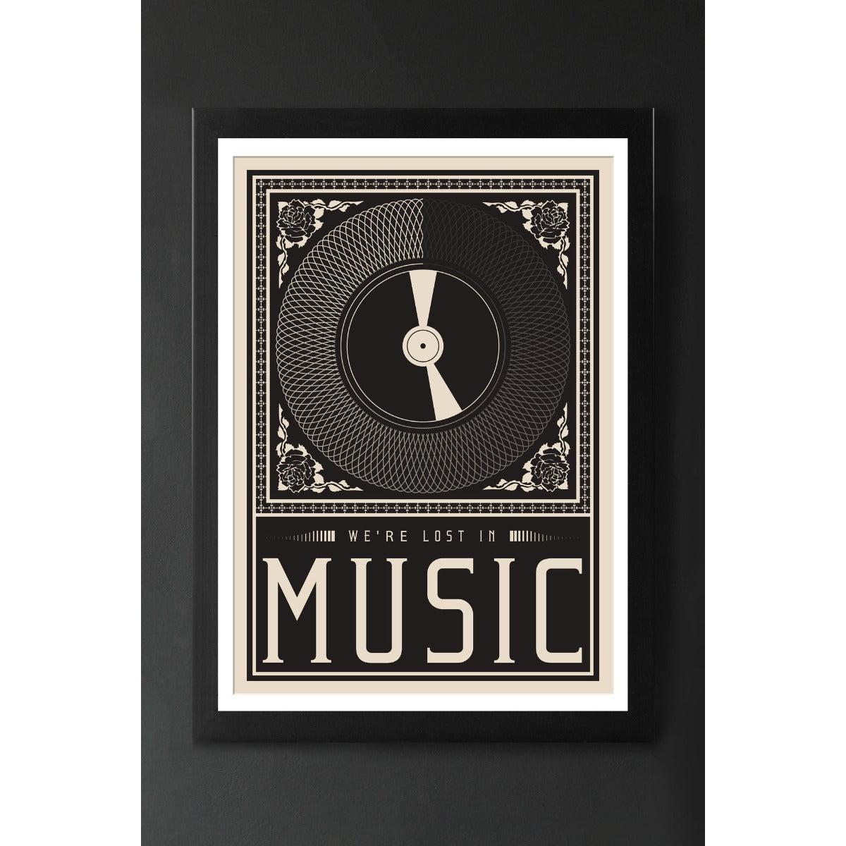 Lost In The Music Art Print - Available Framed Or Unframed – image 3