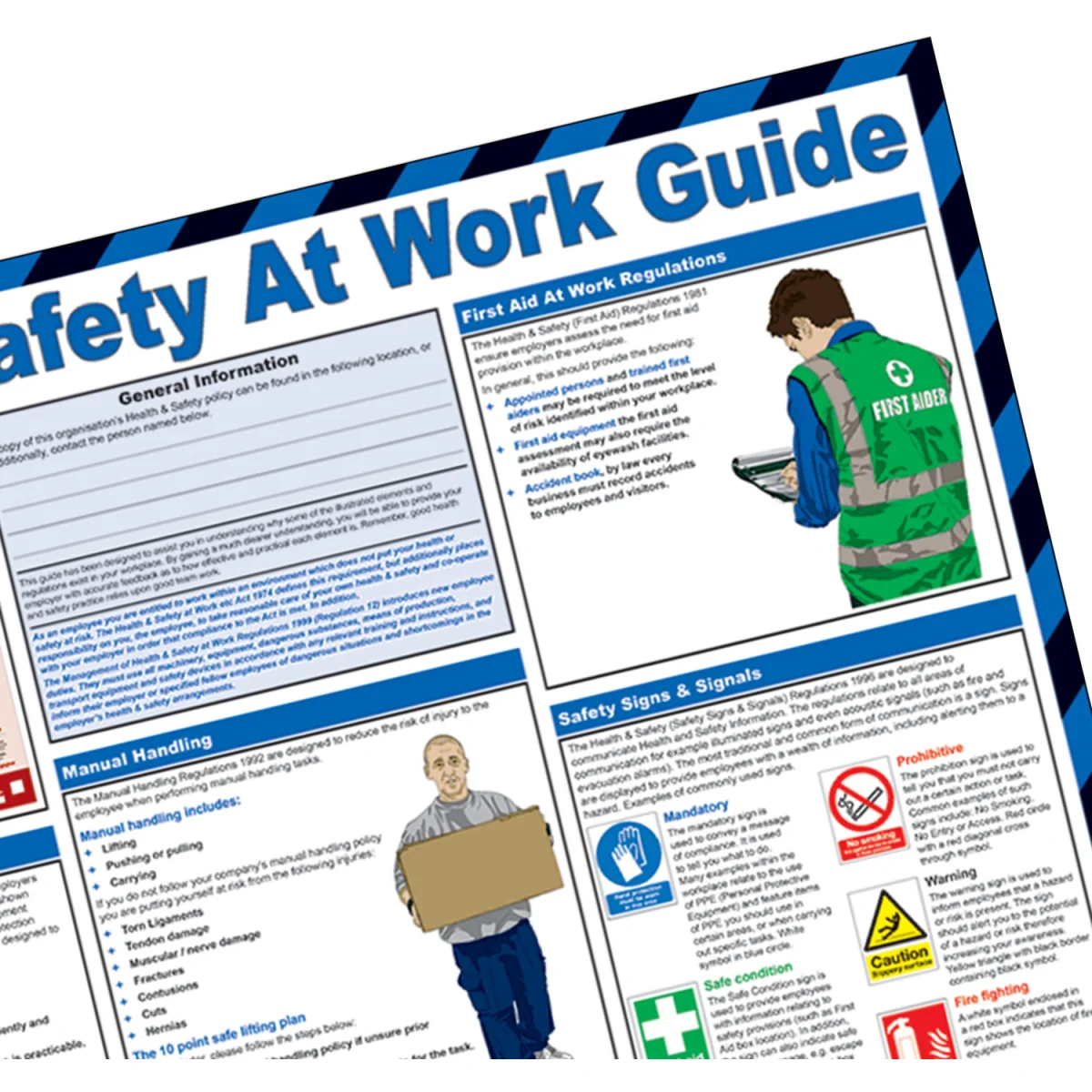 Pegdev Healthy and safety posters G - White – image 5