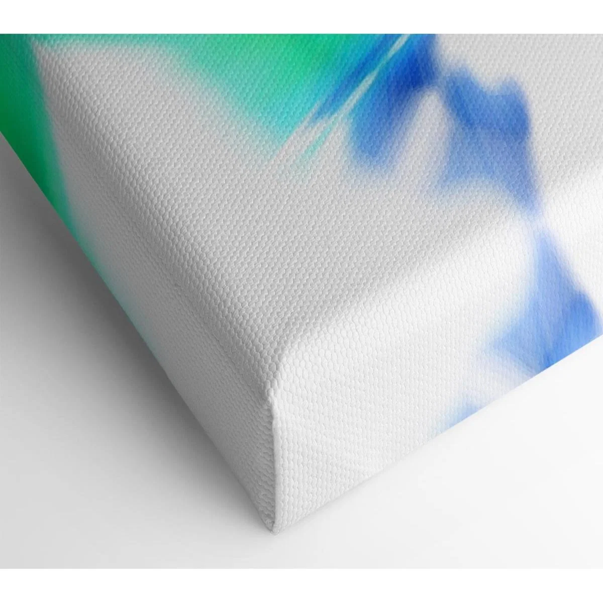 Blue Green Celebration Canvas Print Wall Art - Yellow / 50.8cm – image 2