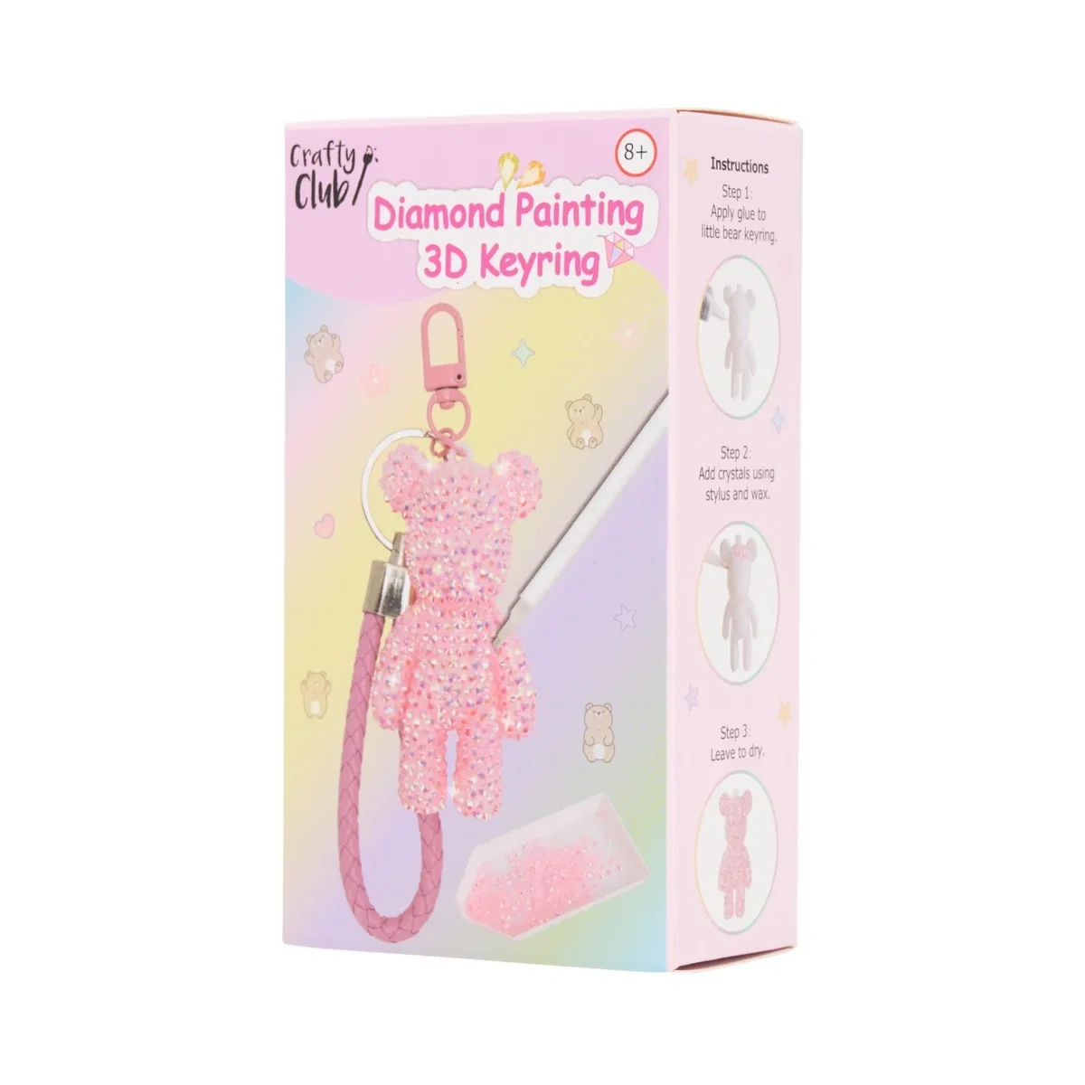 Diamond Painting 3D Keyring Kit – image 3