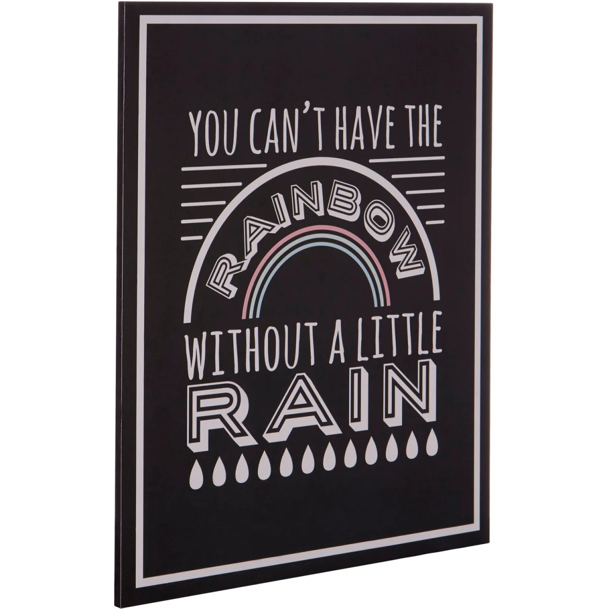 Madera Rainbow Wall Plaque - Black – image 2