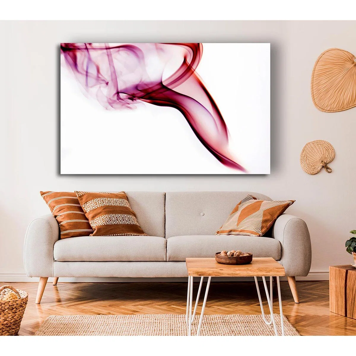 The Flow Canvas Print Wall Art - Yellow / 81.28cm – image 4