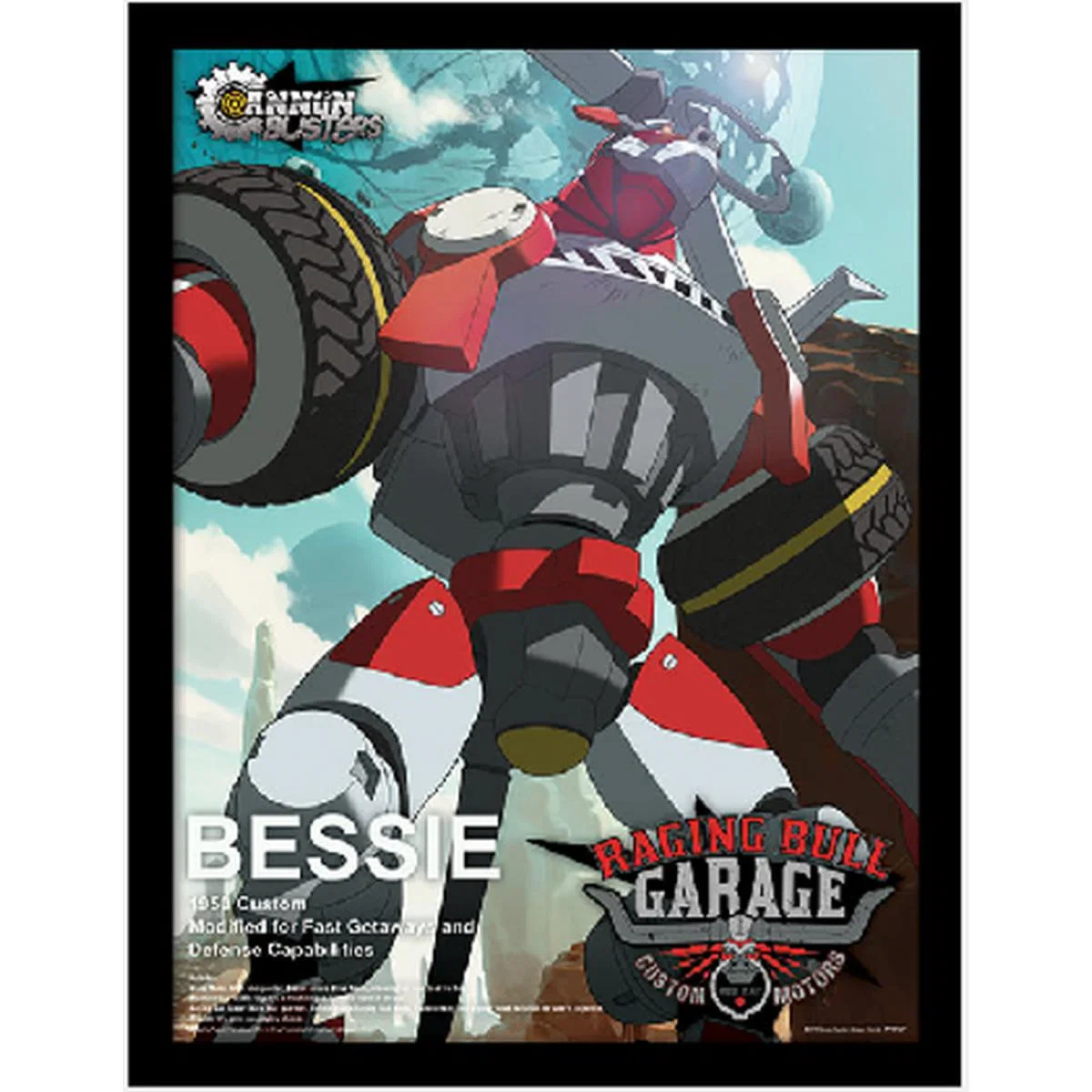 Cannon Busters (Bessie) Framed Print – image 2