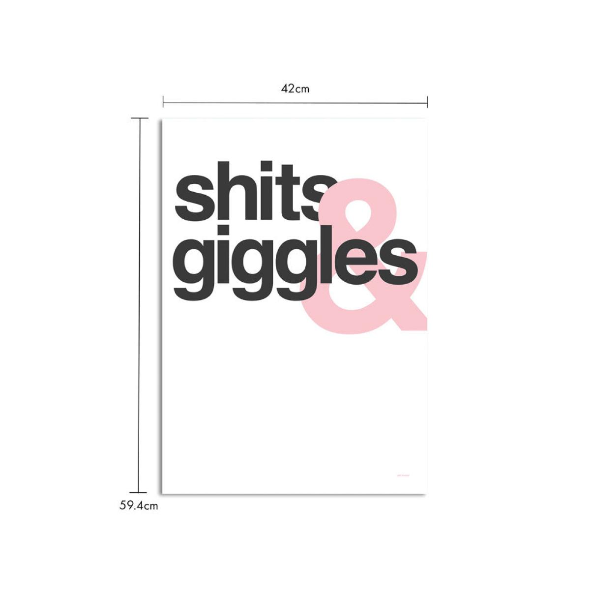 Shits & Giggles Art Print - Unframed – image 4