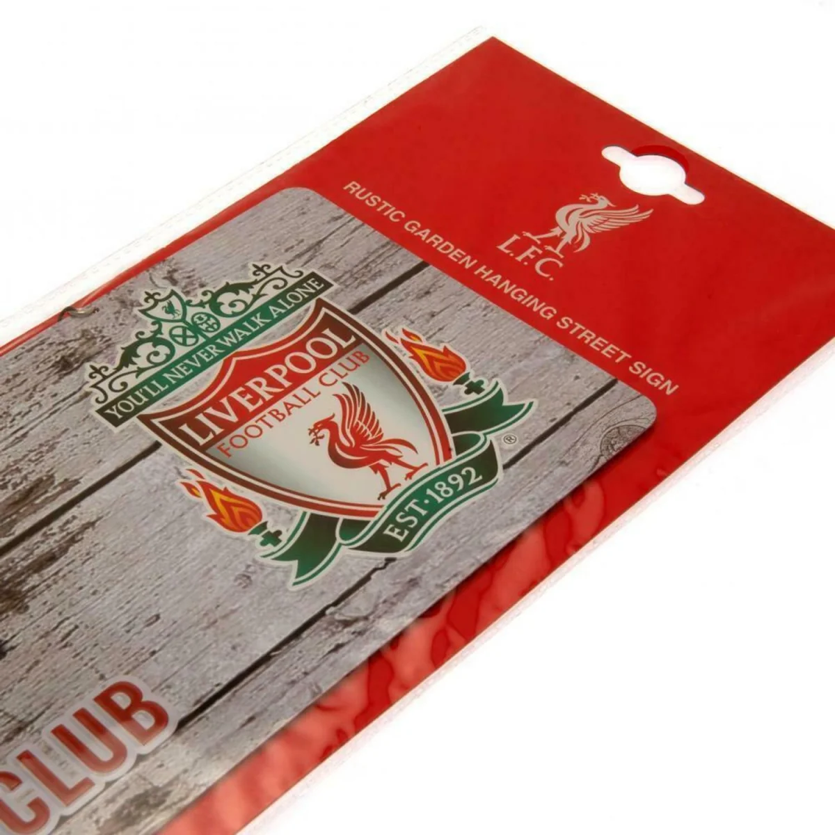 Liverpool FC Rustic Plaque - Red/White/Black – image 3