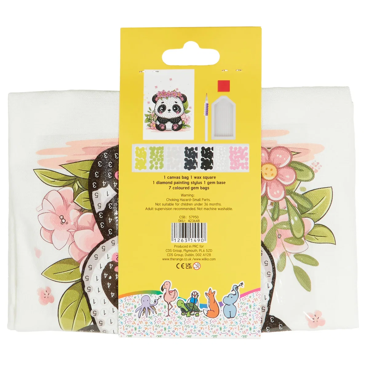 Diamond Painting Kids Canvas Bag – image 5