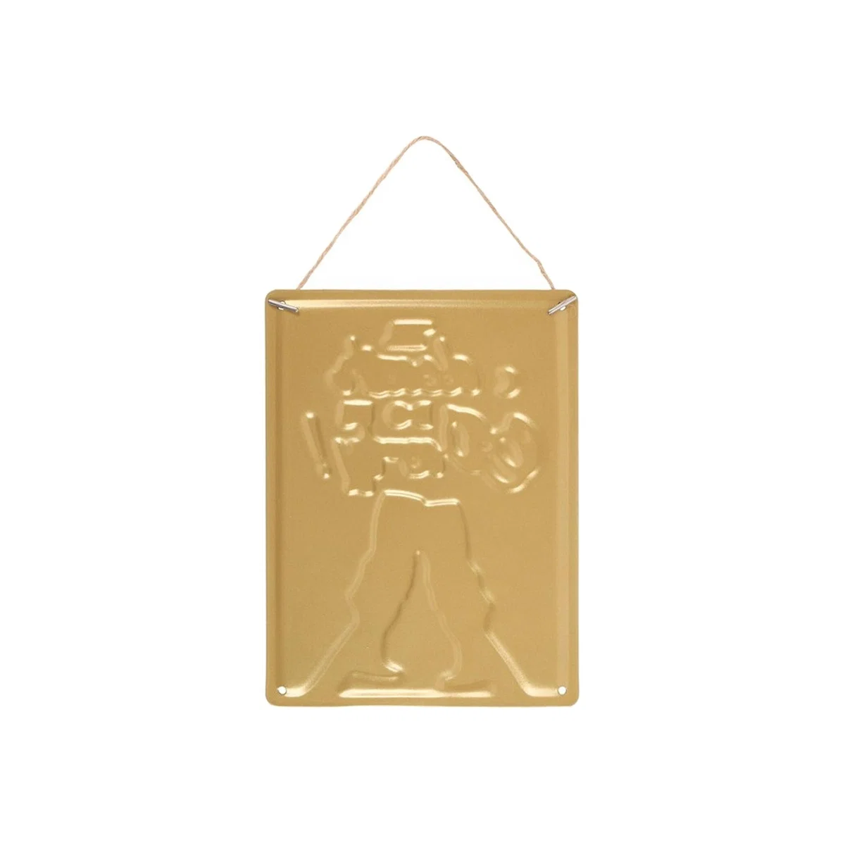 Til Death Do Us Party Skeleton Champagne Sign - Chocolate