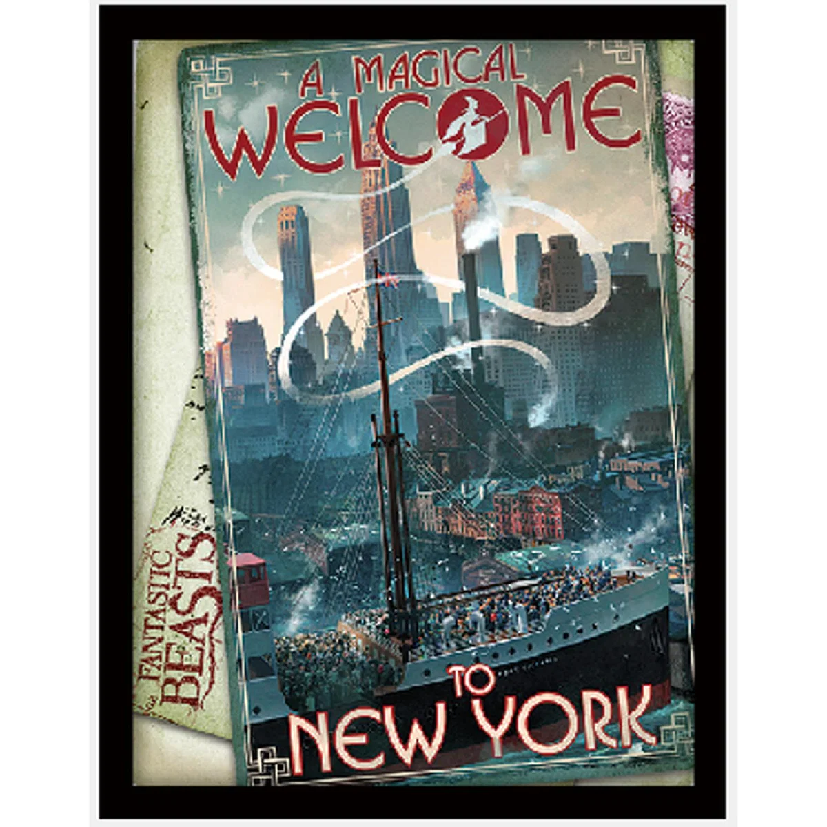 Fantastic Beasts (New York) Framed Print – image 2