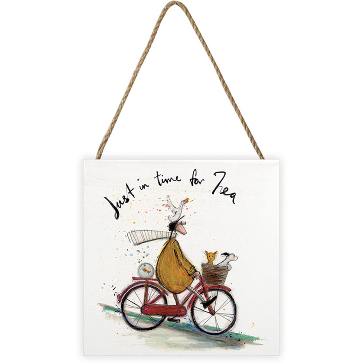 Sam Toft (Just In Time For Tea) Wooden Block - White – image 2