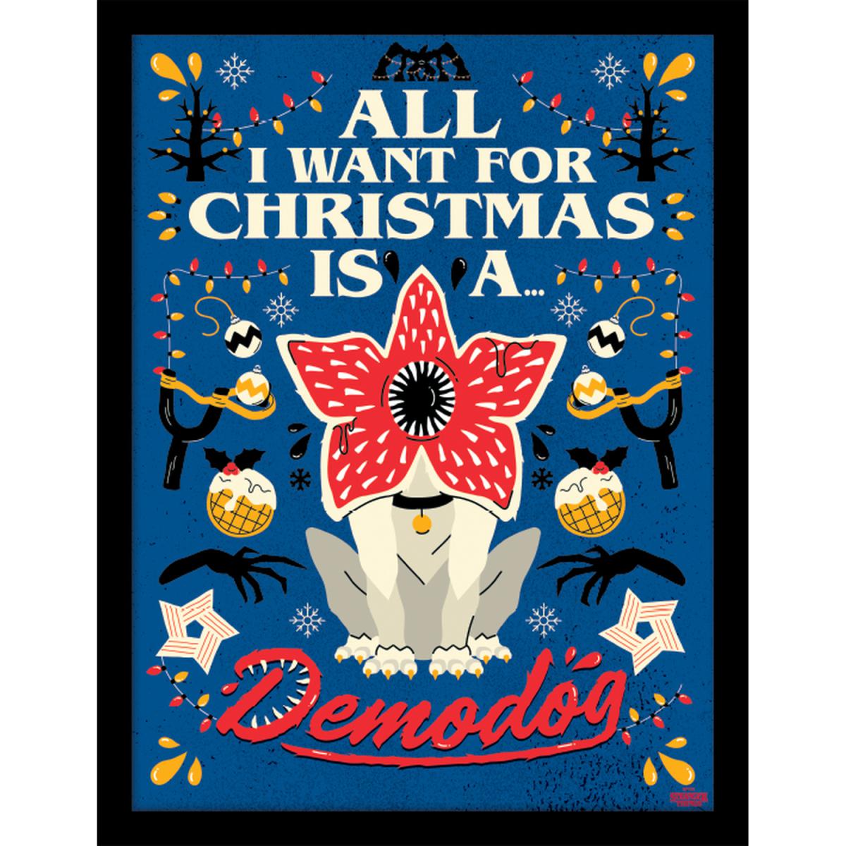 Stranger Things (All I Want For Christmas) Framed Print – image 2