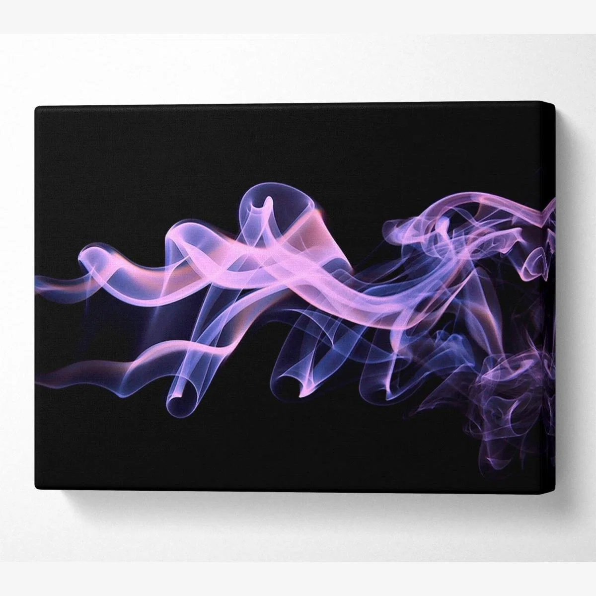 Smoke Pinks Canvas Print Wall Art - Yellow / 35.56cm – image 1