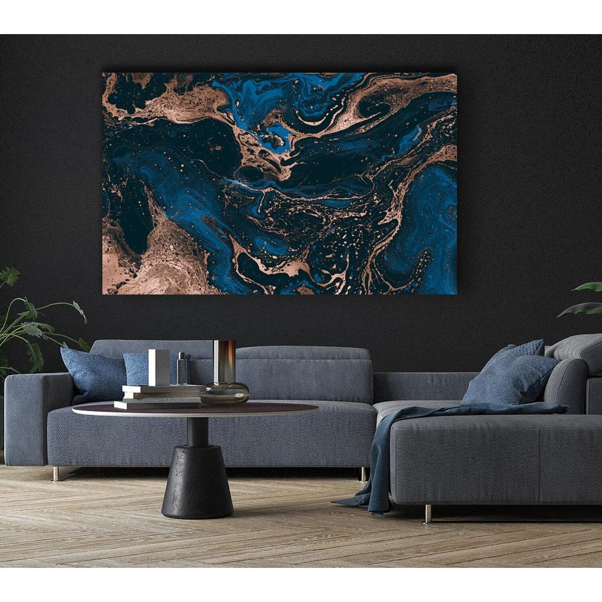 Ocean Oils And Bronze - Yellow / Large 26 x 40 Inches – image 5