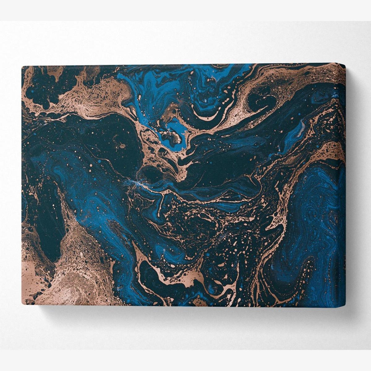 Ocean Oils And Bronze - Yellow / Large 26 x 40 Inches – image 1