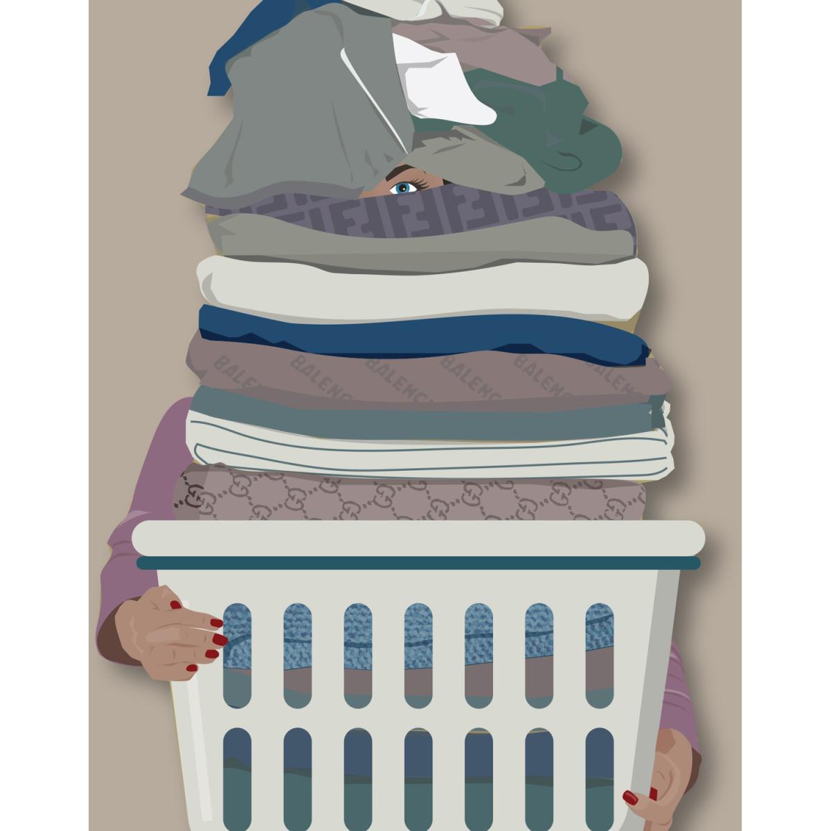 Laundry Room Framed Art Print - Neutral – image 2