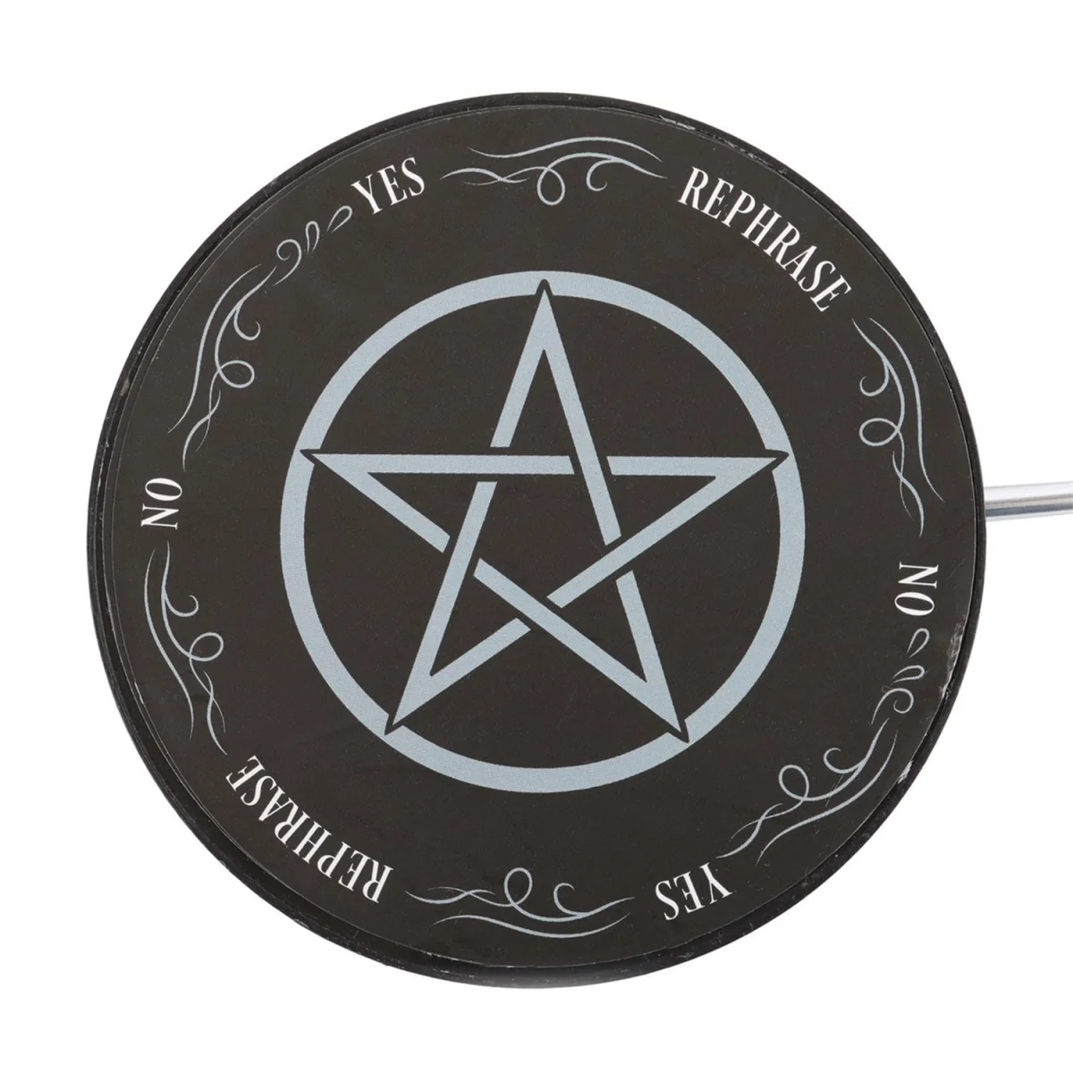 Something Different Gothic Pentagram Pendulum Decision Maker - Black/White – image 2