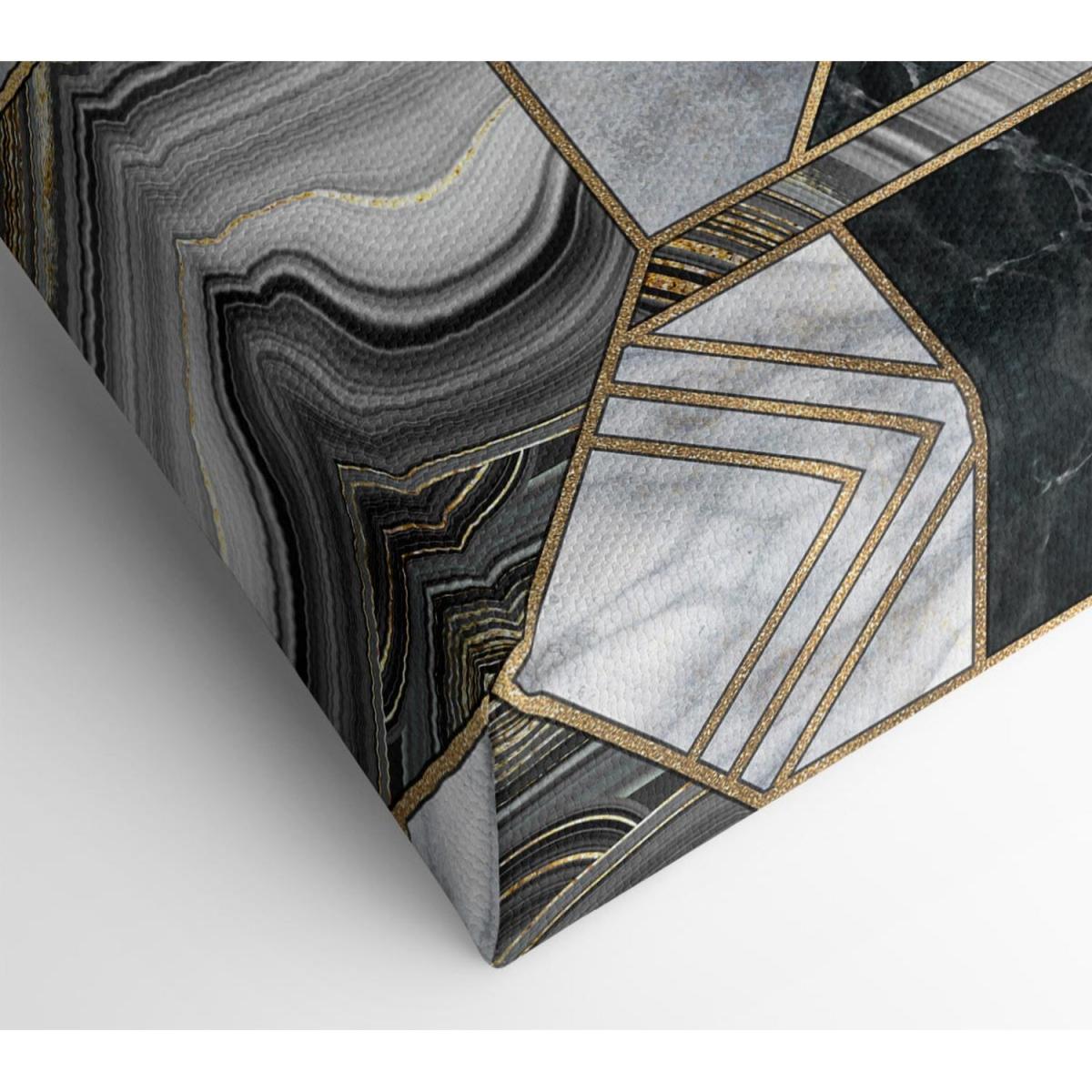 Triangles Of Marble - Yellow / Medium 20 x 32 Inches – image 2