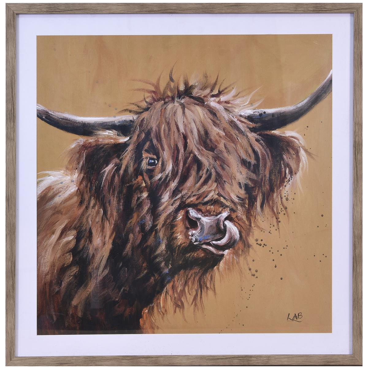 Louise Brown Cow Lick Framed Print – image 2
