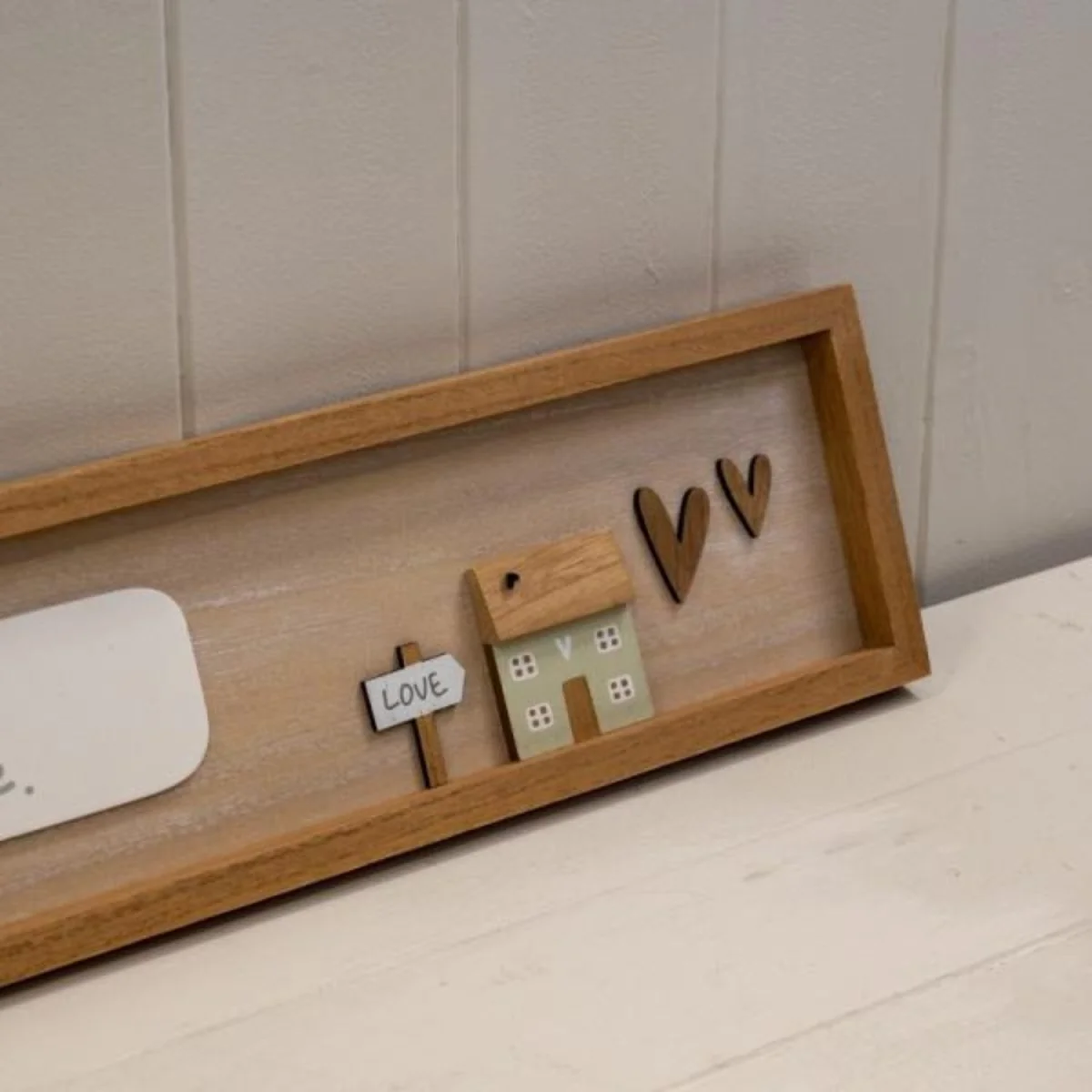 Natural Rectangle Wooden Sign 'I Love You For All You Are All That You - Brown – image 2