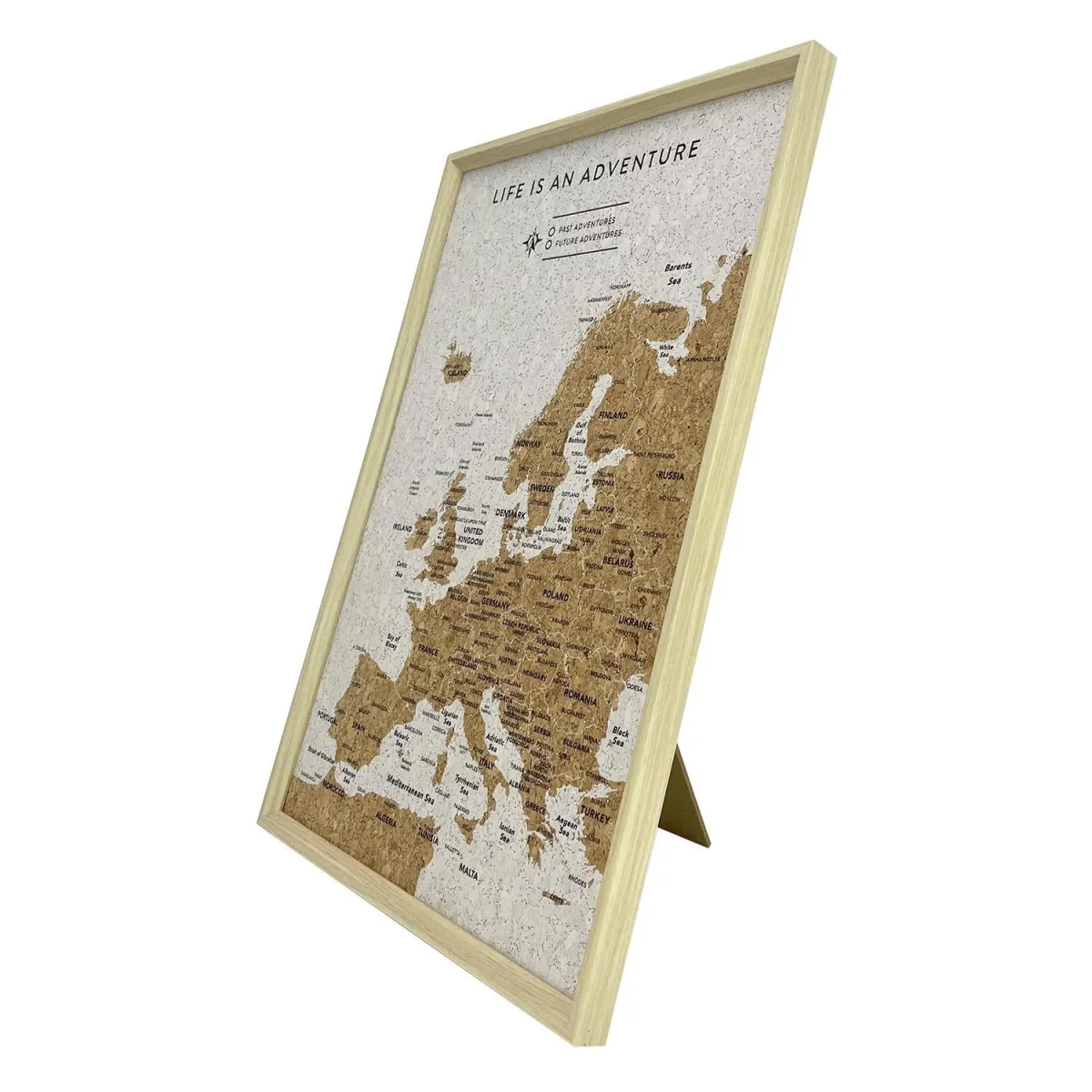 Splosh Travel Map Europe White - White – image 5