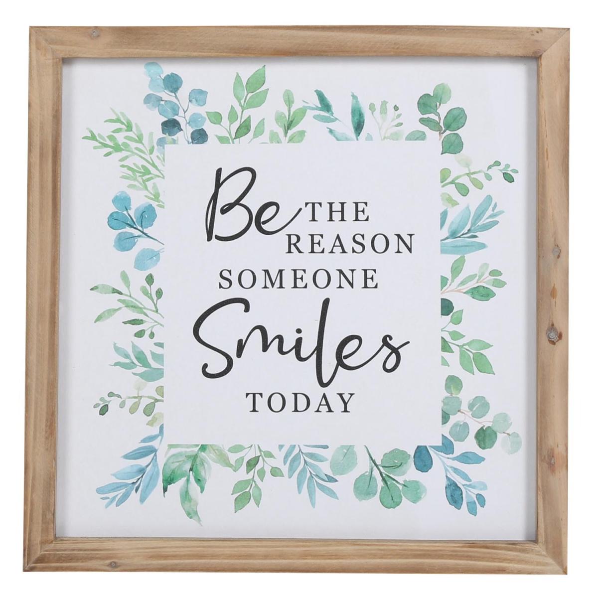 Botanical Happiness Motto Wooden Plaque – image 2