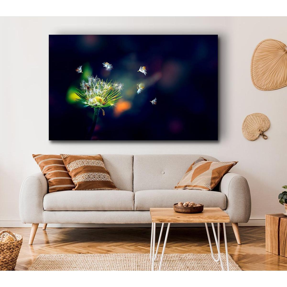 Falling Canvas Print Wall Art - Yellow / 35.56cm – image 4