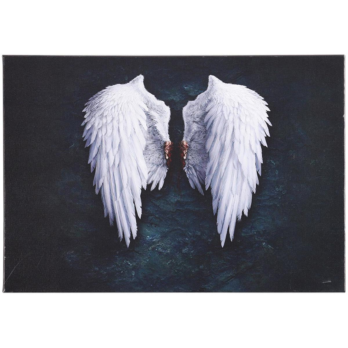 Angel Wing Art Canvas - Black / 81.3cm – image 6