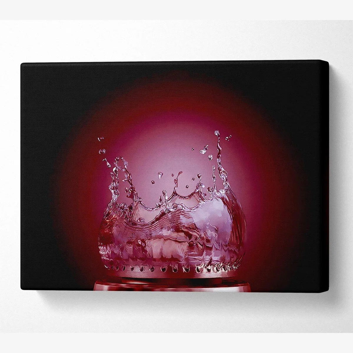 Flames Of Water Mulberry Canvas Print Wall Art - Yellow / 50.8cm – image 1