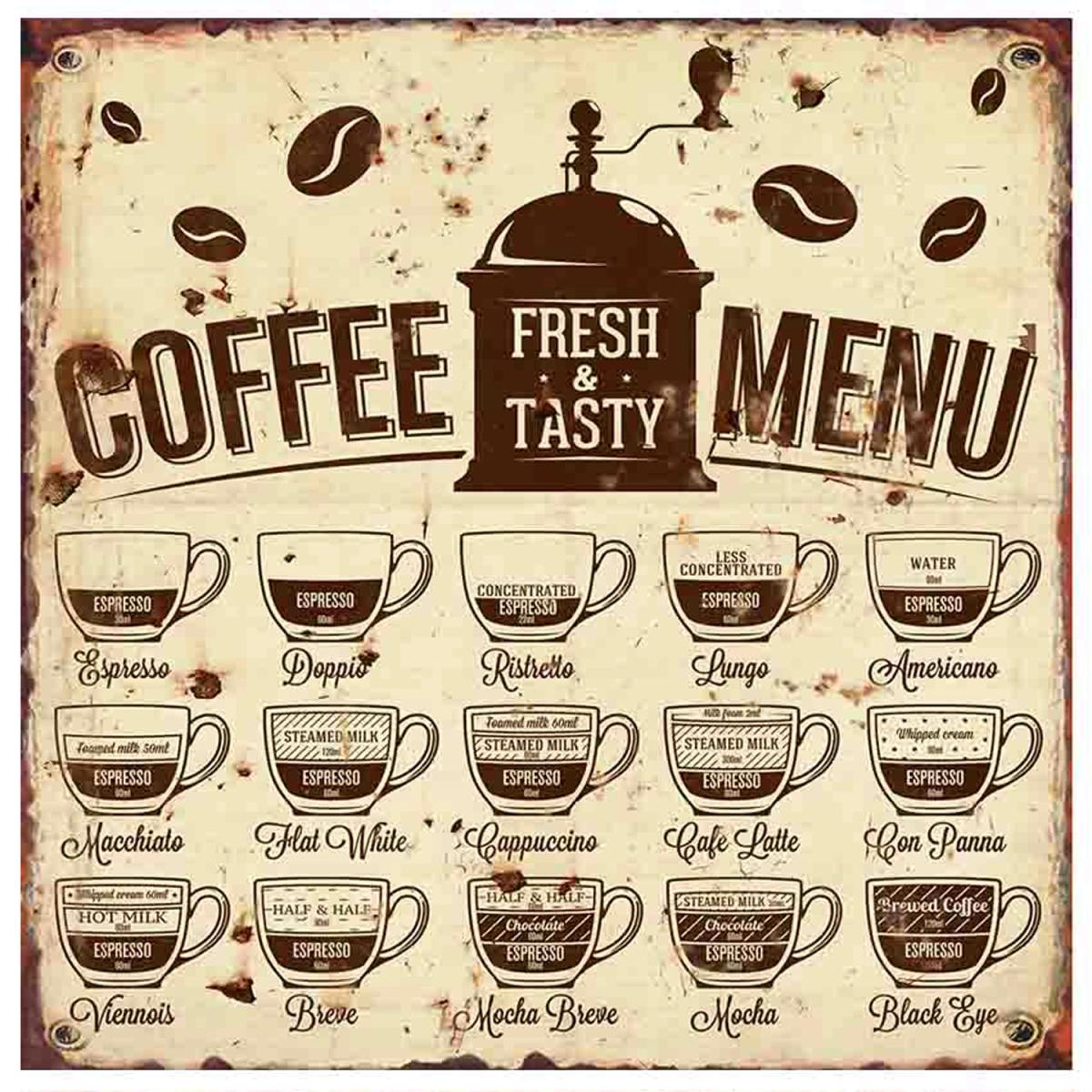 Enjoy Drinks Metal Wall Art – image 3