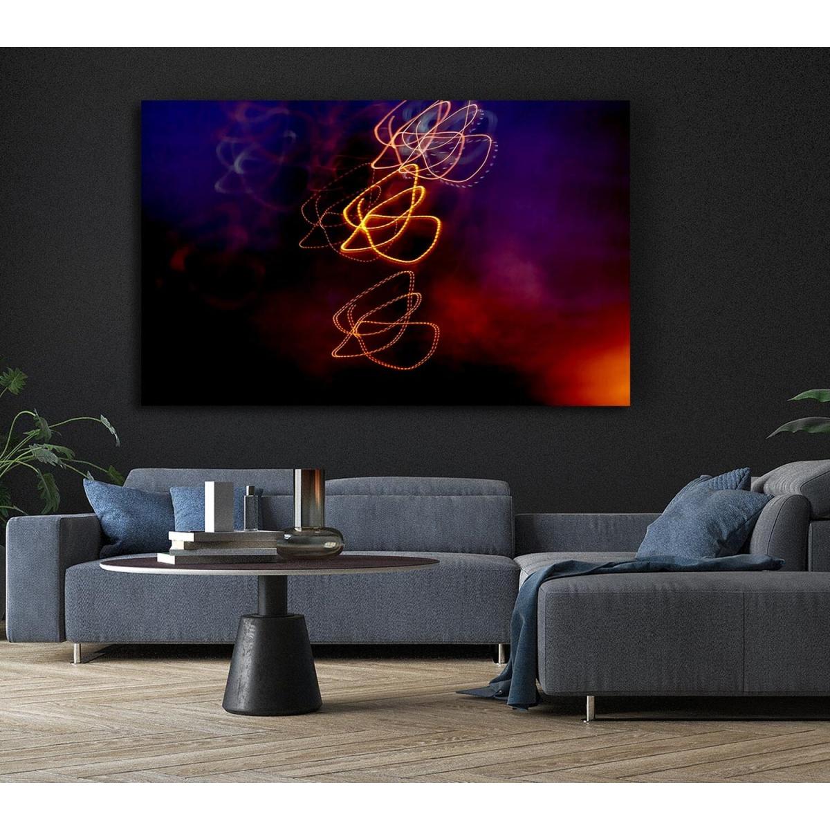 Fire Flies Canvas Print Wall Art - Yellow / 81.28cm – image 6