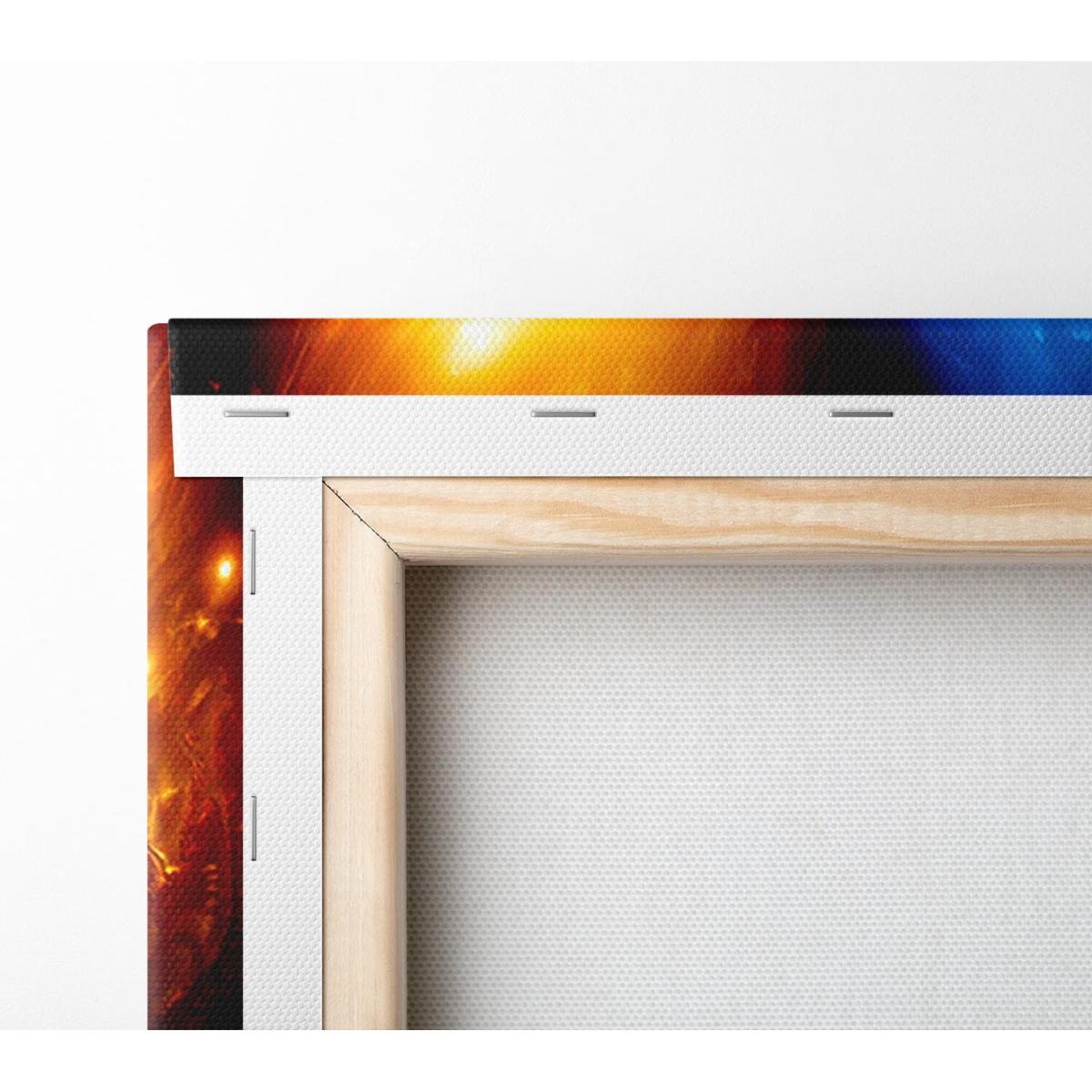 Collision Canvas Print Wall Art - Yellow / 50.8cm – image 3