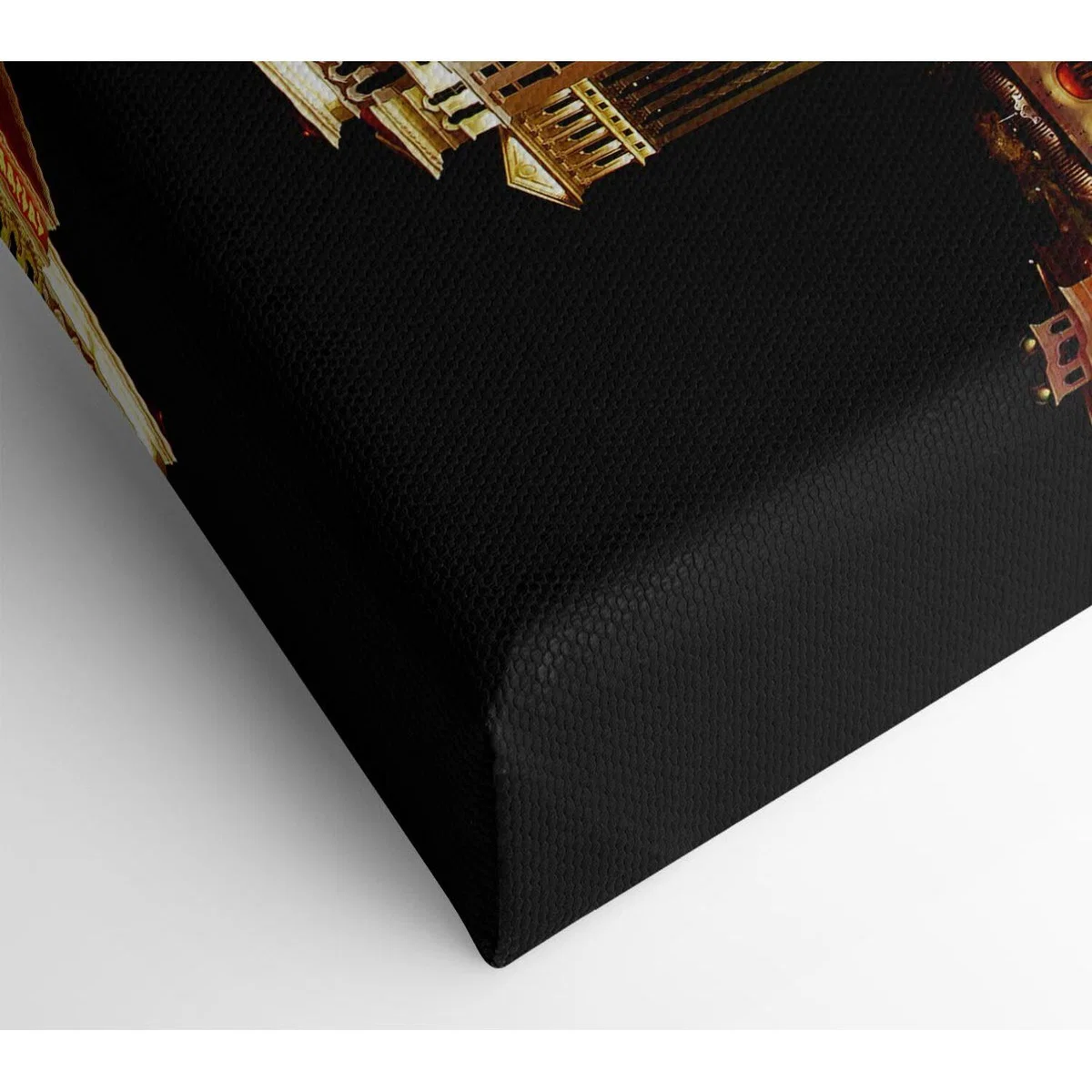 Las Vegas All That Glitters Canvas Print Wall Art - Yellow / 66.04cm – image 2