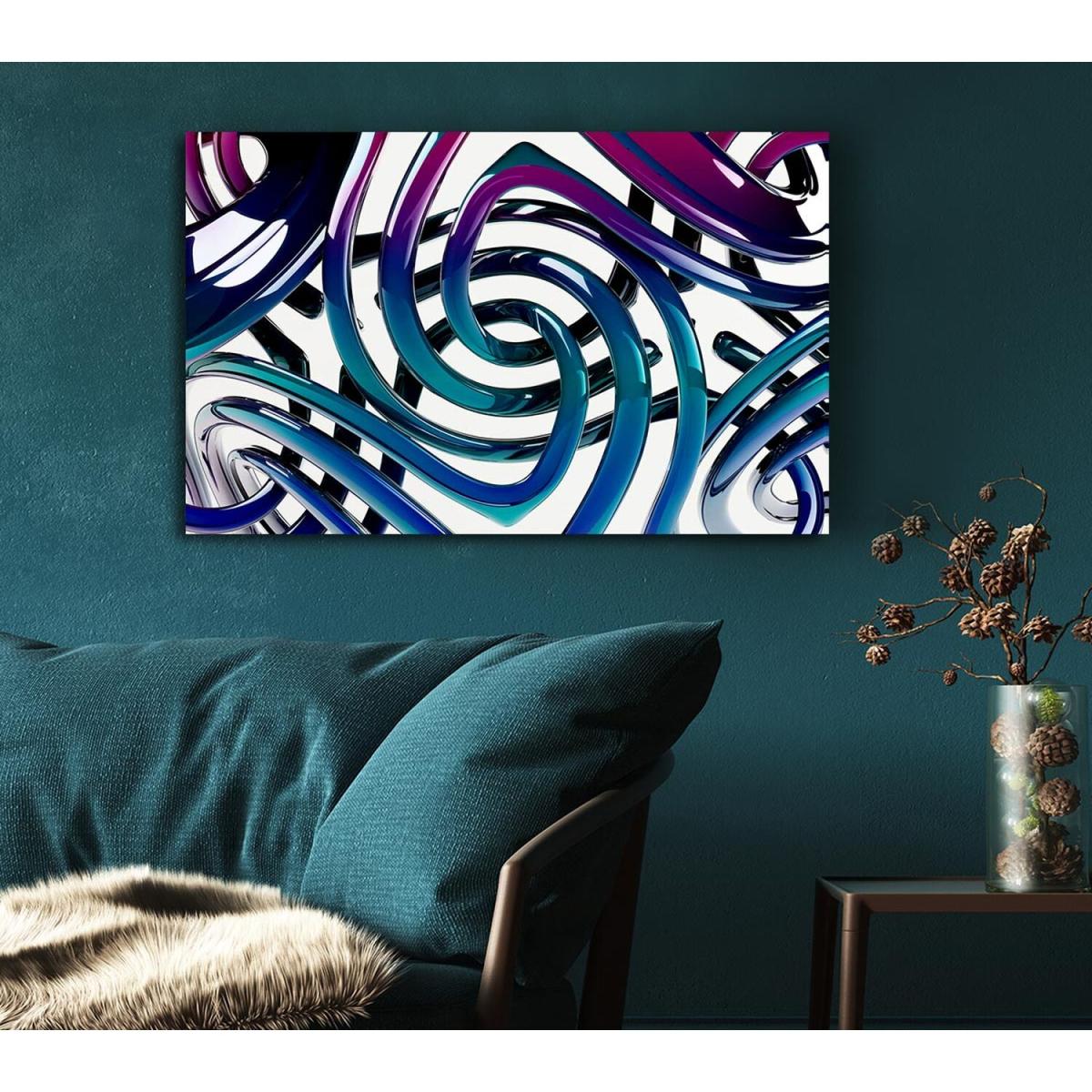 Peacock Canvas Print Wall Art - Yellow / 50.8cm – image 5
