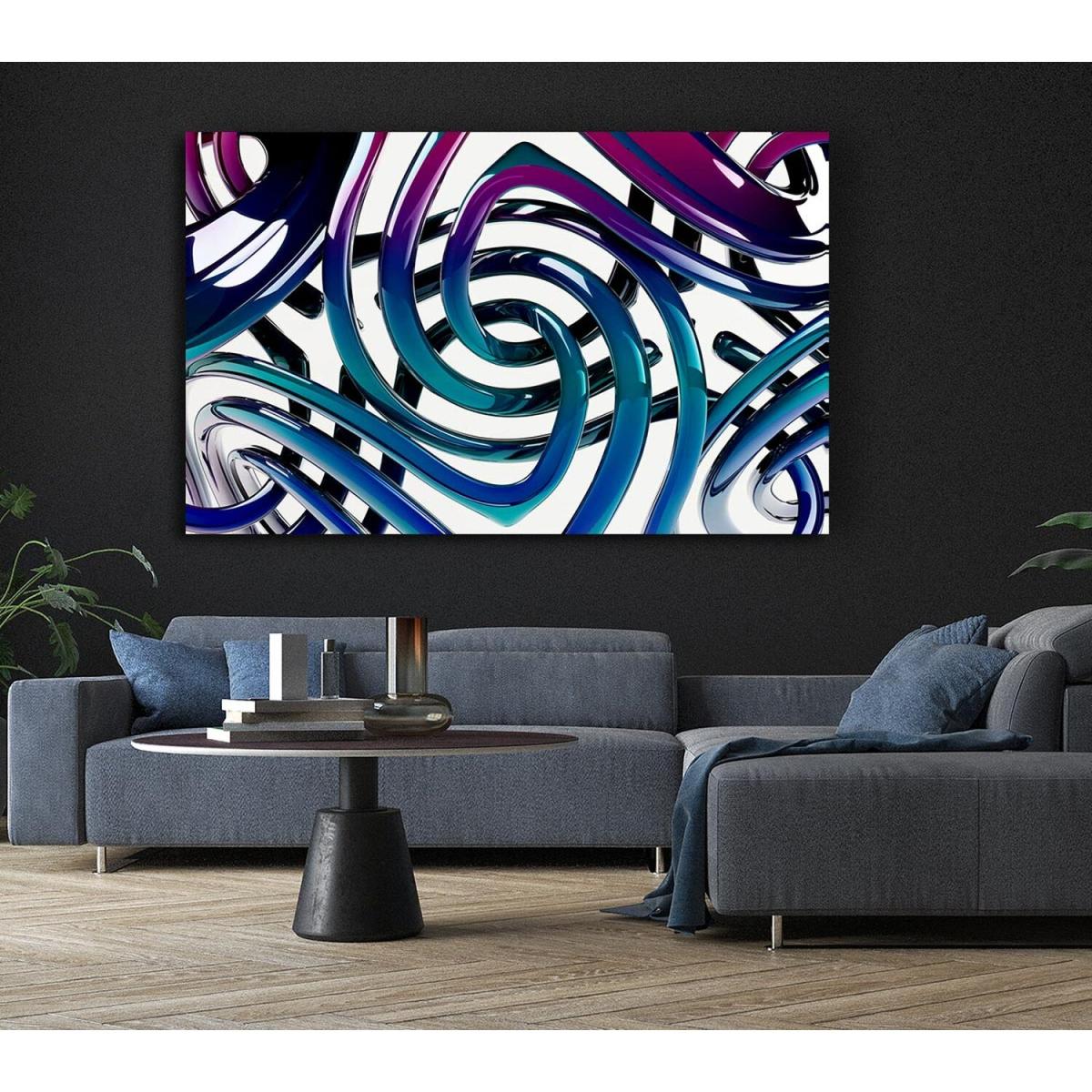 Peacock Canvas Print Wall Art - Yellow / 50.8cm – image 6