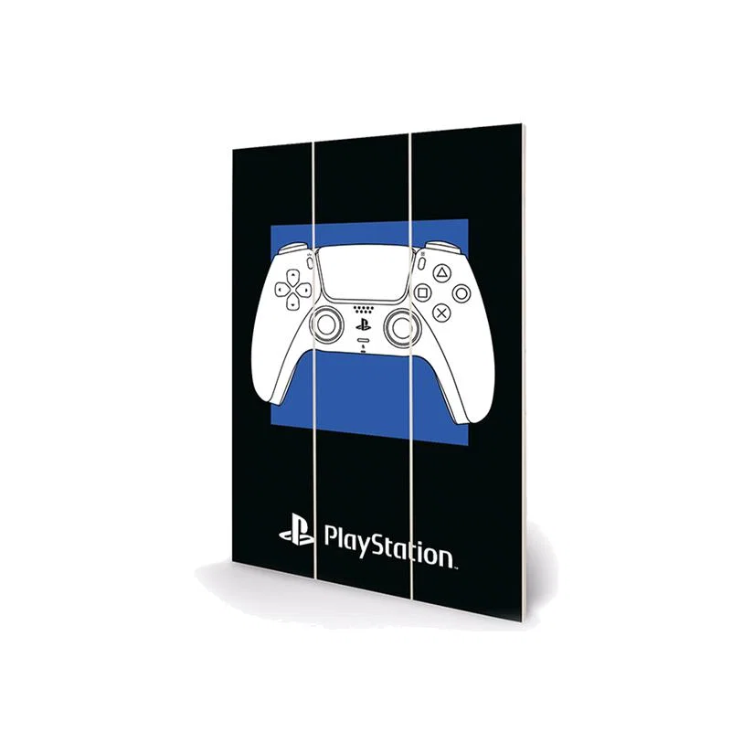 PlayStation (Bold Controller) Wall Art - Colourful – image 1