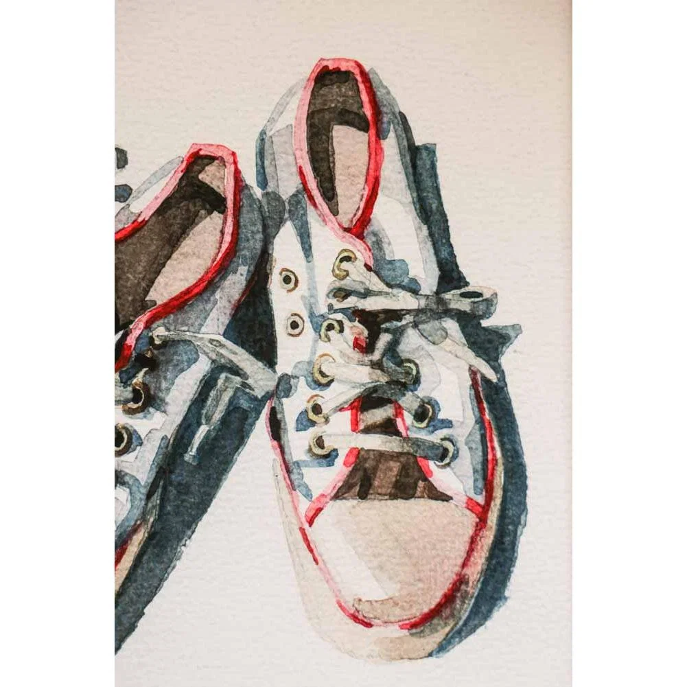 The Sneakers Framed Art Print – image 4