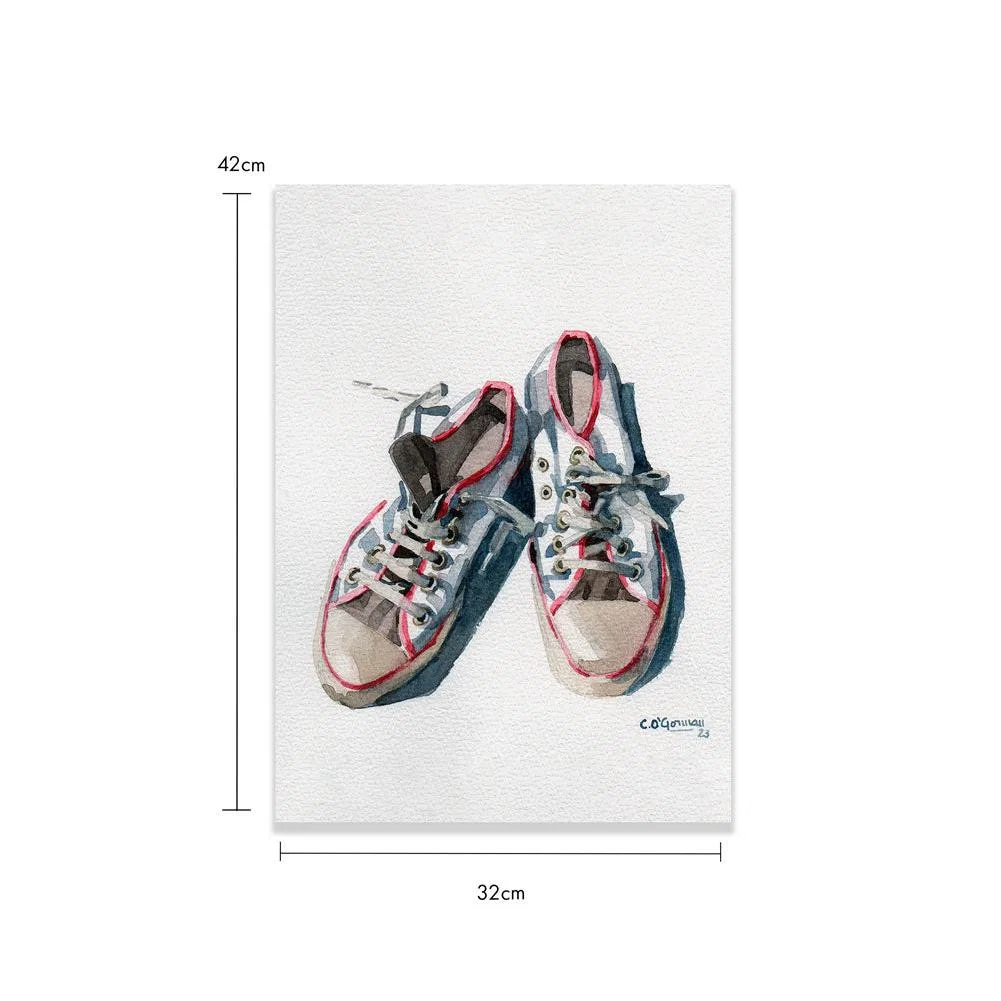The Sneakers Framed Art Print – image 5