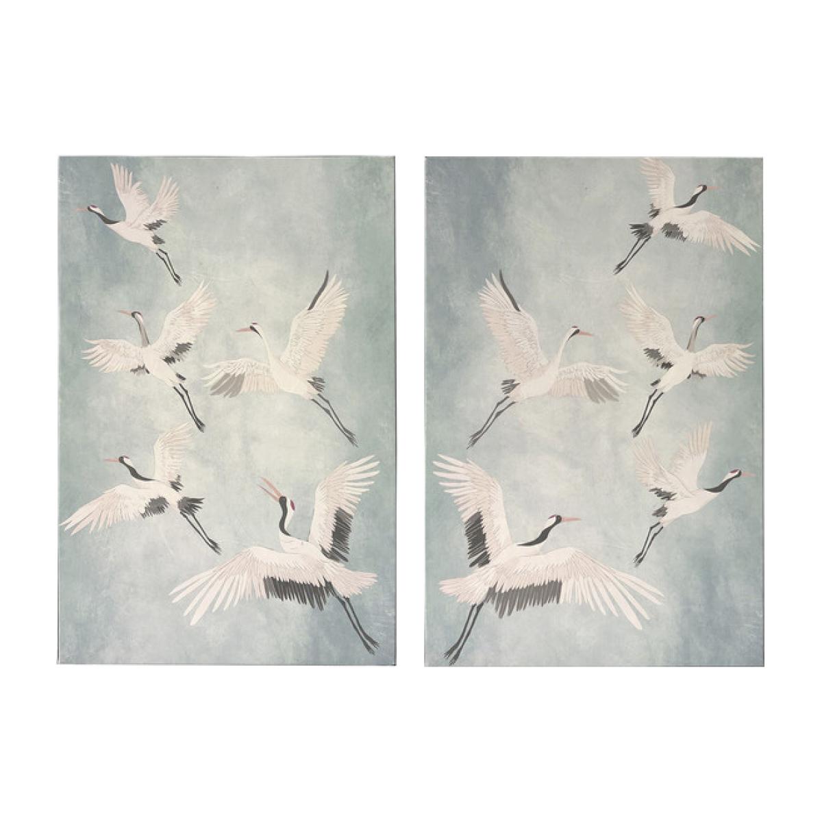 Cranes In Flight Canvas