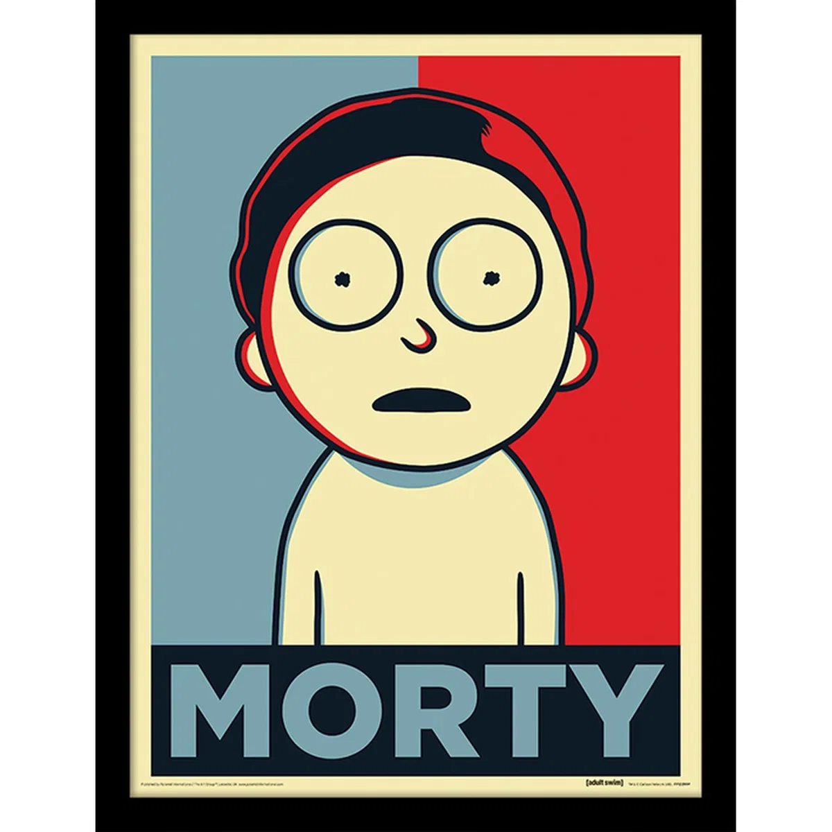 Rick and Morty (Morty Campaign) Framed Print – image 2