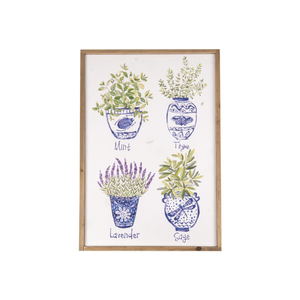 Botanical Herb Wall Art – image 1