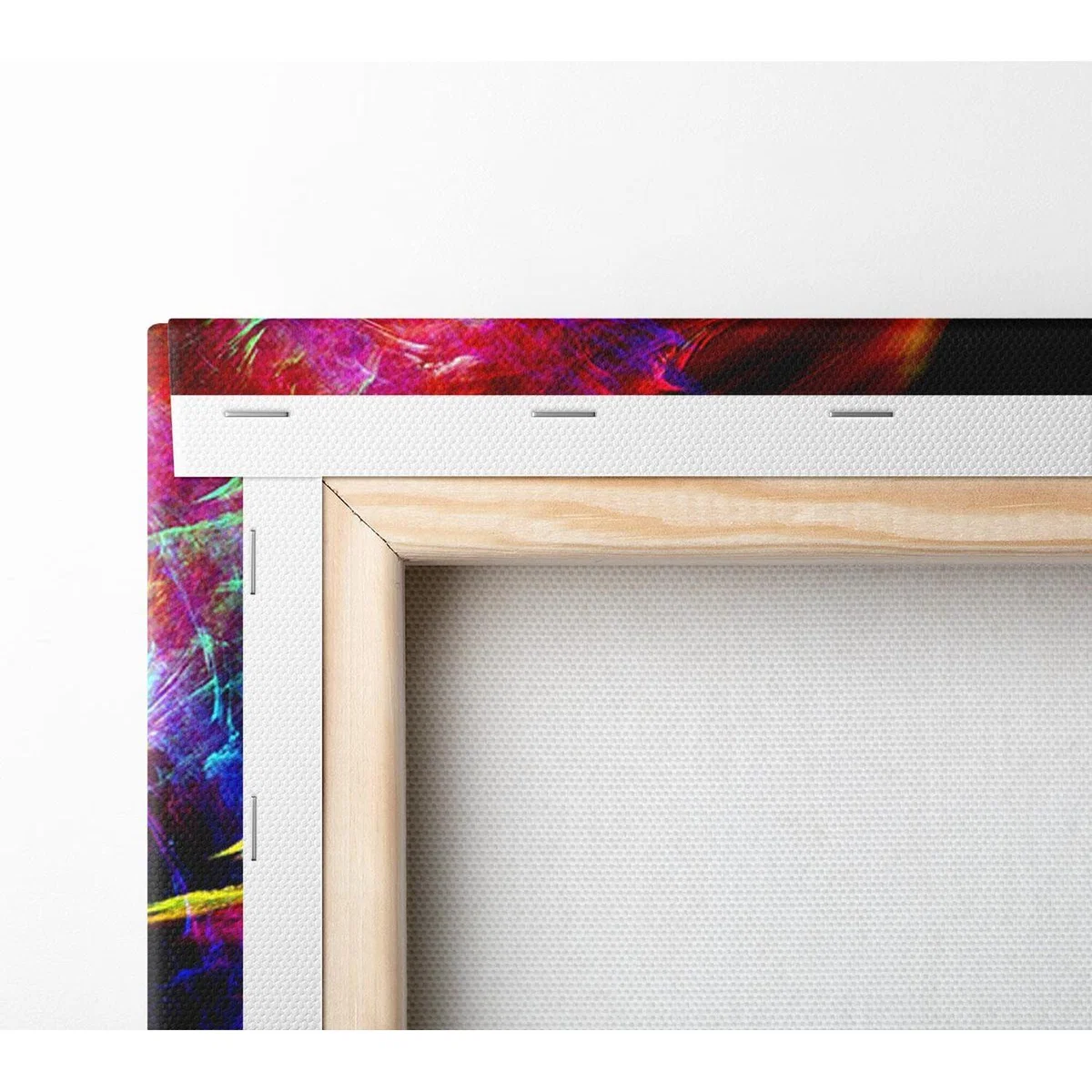 Rainbow Inferno Canvas Print Wall Art - Yellow / 81.28cm – image 3