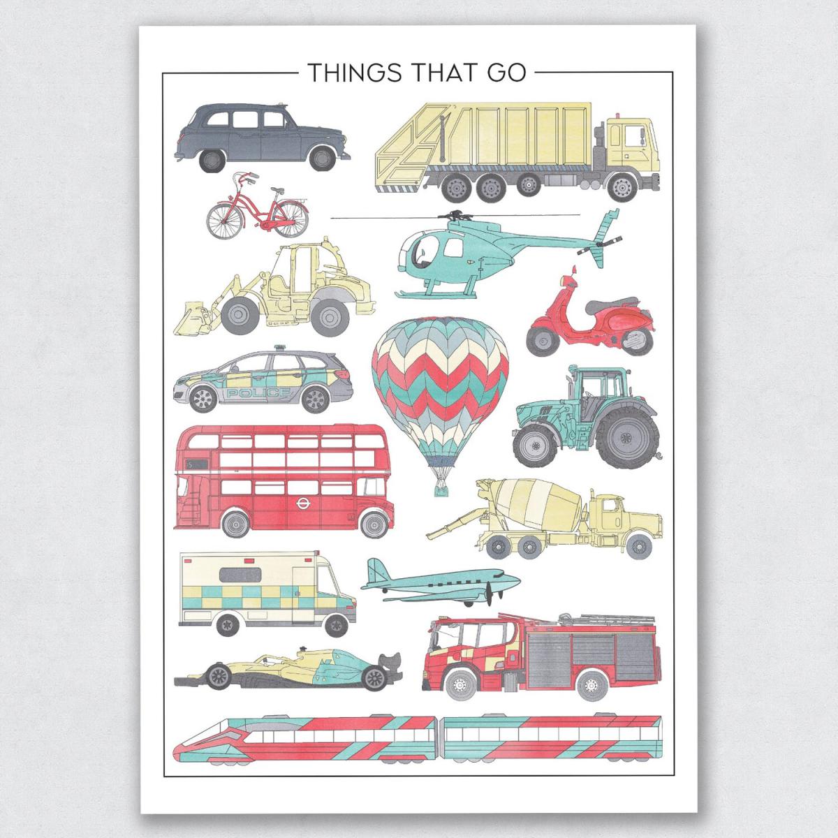 Things That Go - A3 – image 5