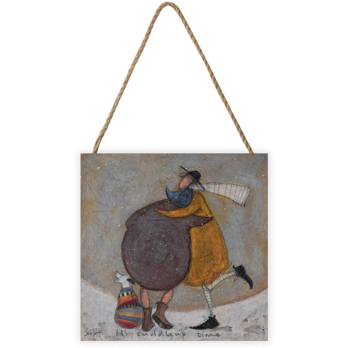 Sam Toft (It'S Cuddle Up Time) Wooden Block - White – image 2